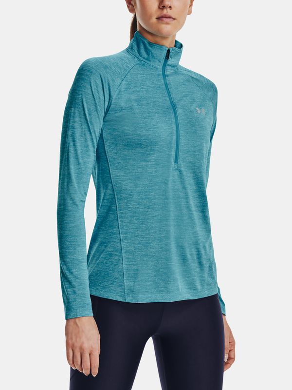 Under Armour Under Armour T-Shirt Tech 1/2 Zipper - Twist-BLU - Women