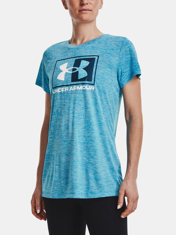 Under Armour Under Armour T-Shirt Tech Twist Box LU SSC-BLU - Women