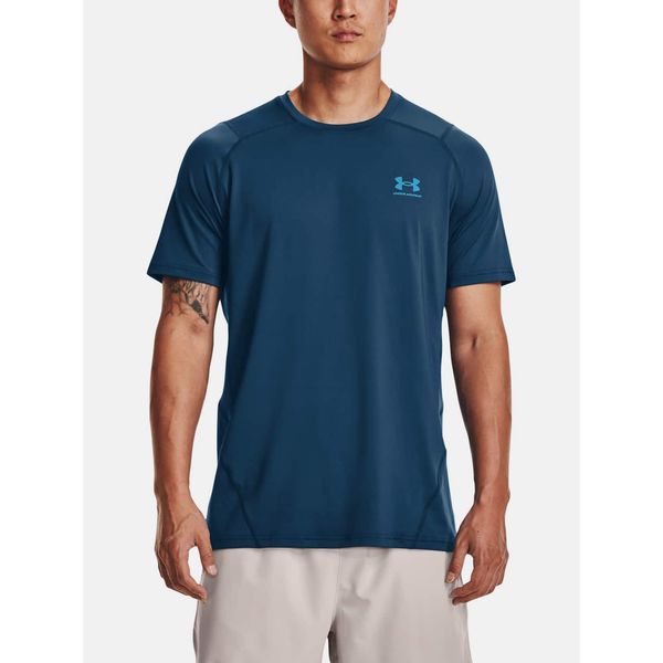 Under Armour Under Armour T-Shirt UA HG Armour Fitted SS-BLU - Men