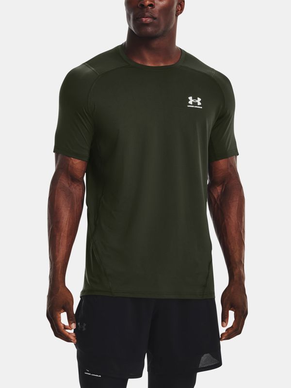 Under Armour Under Armour T-shirt UA HG Armour Fitted SS-GRN - Men