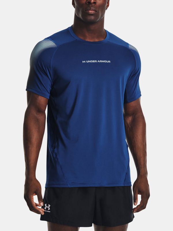 Under Armour Under Armour T-Shirt UA HG Armour Nov Fitted SS-BLU - Men