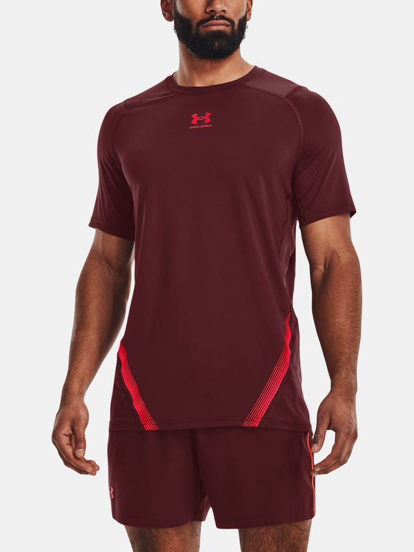 Under Armour Under Armour T-Shirt UA HG Armour Nov Fitted SS-RED - Men