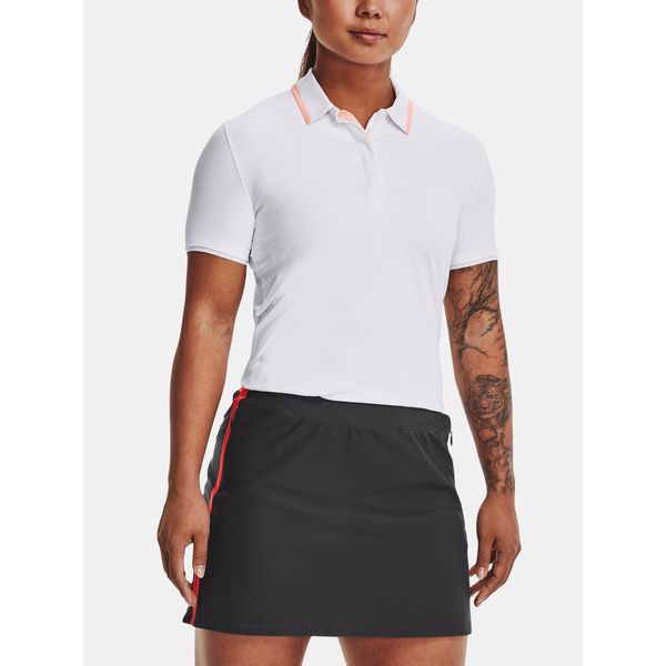 Under Armour Under Armour T-Shirt UA Iso-Chill SS Polo-WHT - Women