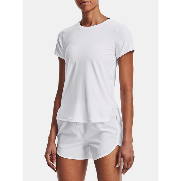 Under Armour Under Armour T-Shirt UA IsoChill Run Laser Tee-WHT - Women