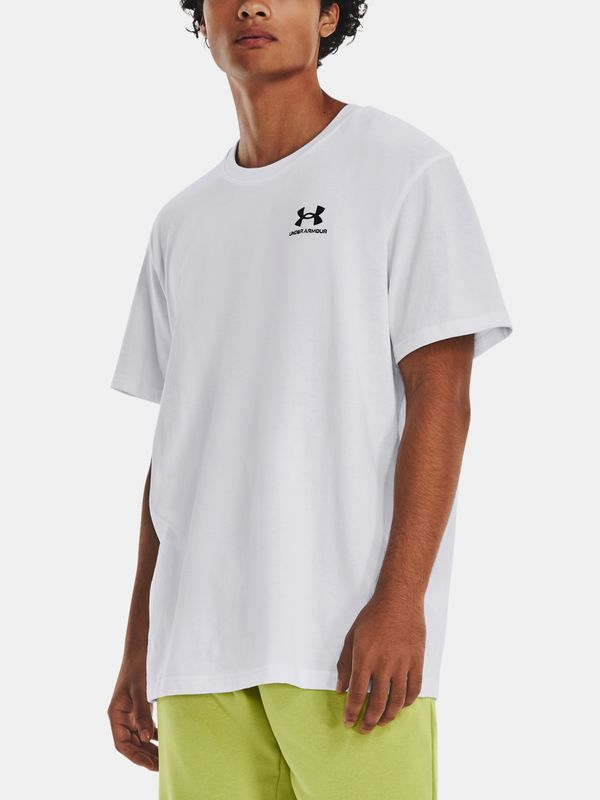 Under Armour Under Armour T-Shirt UA LOGO EMB HEAVYWEIGHT SS-WHT - Men