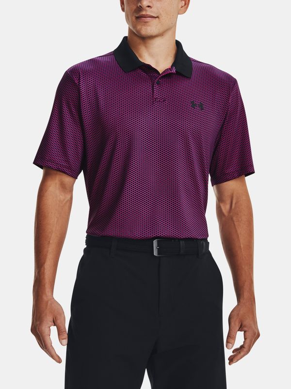 Under Armour Under Armour T-Shirt UA Perf 3.0 Printed Polo-BLK - Men