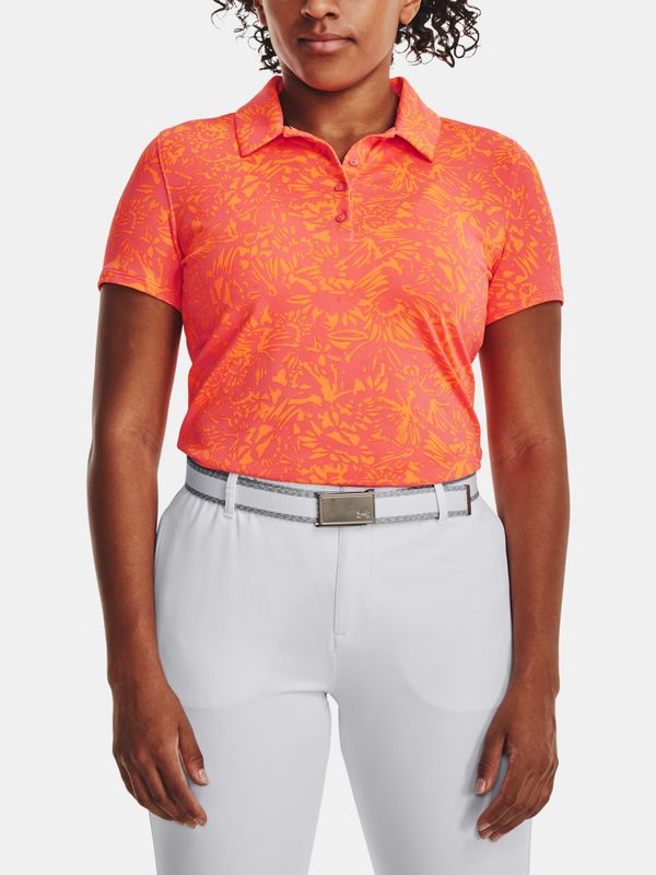 Under Armour Under Armour T-Shirt UA Playoff Printed SS Polo-PNK - Women