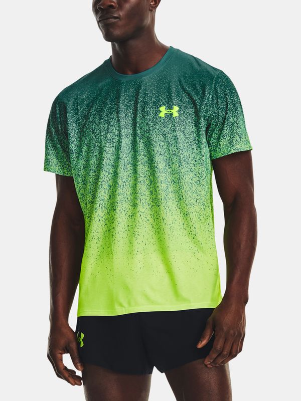 Under Armour Under Armour T-Shirt UA RUSH CICADA SHORTSLEEVE-GRN - Men