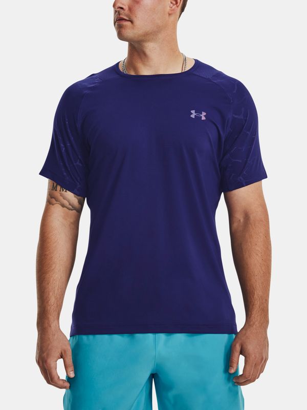 Under Armour Under Armour T-Shirt UA Rush Emboss SS-BLU - Men