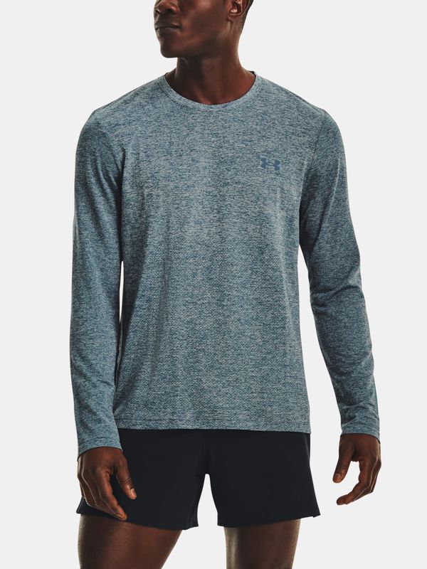 Under Armour Under Armour T-Shirt UA SEAMLESS STRIDE LS-BLU - men