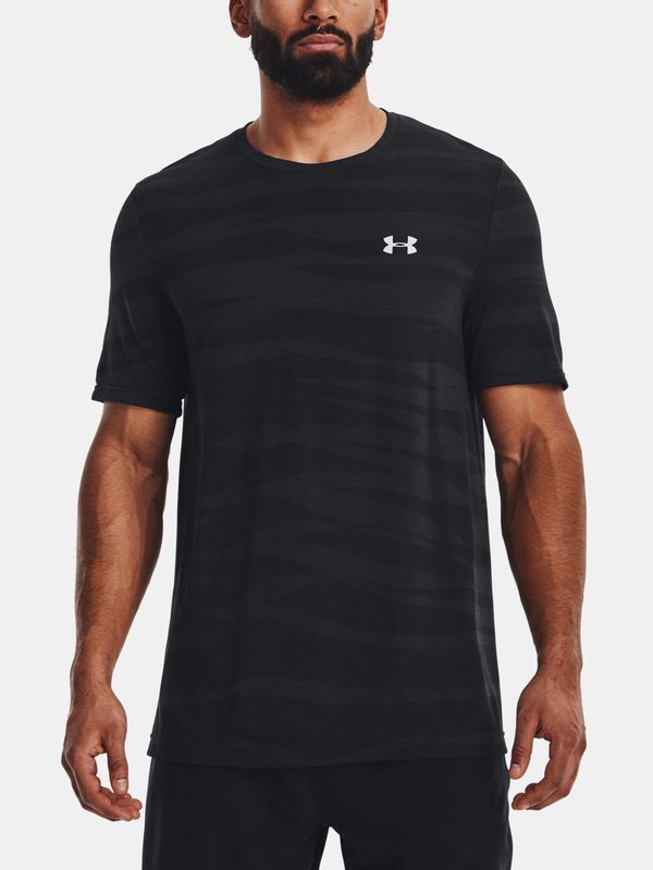 Under Armour Under Armour T-Shirt UA Seamless Wave SS-BLK - Men