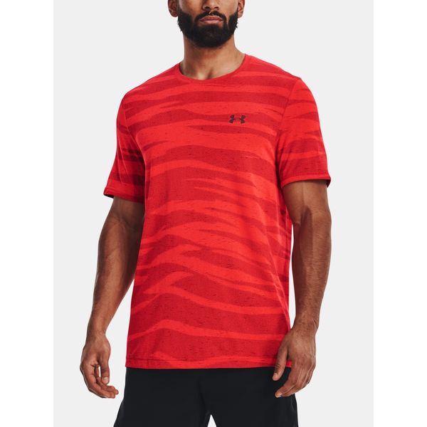 Under Armour Under Armour T-Shirt UA Seamless Wave SS-RED - Men