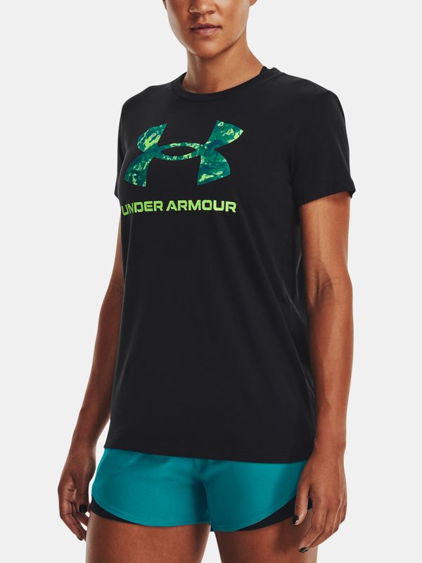 Under Armour Under Armour T-Shirt UA SPORTSTYLE LOGO SS-BLK - Women