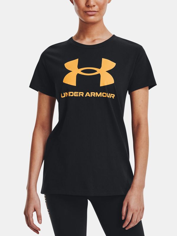 Under Armour Under Armour T-Shirt UA SPORTSTYLE LOGO SS-BLK - Women