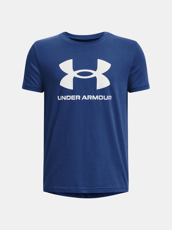 Under Armour Under Armour T-Shirt UA SPORTSTYLE LOGO SS-BLU - Guys