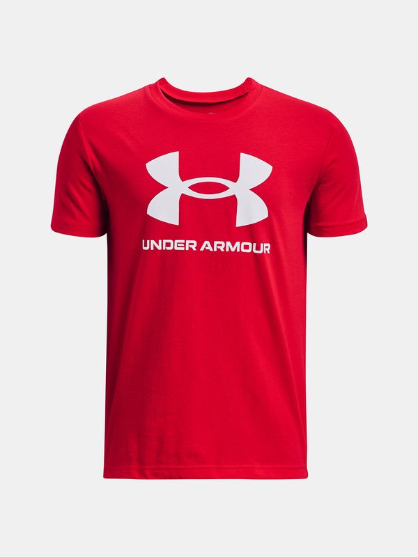 Under Armour Under Armour T-Shirt UA SPORTSTYLE LOGO SS-RED - Guys