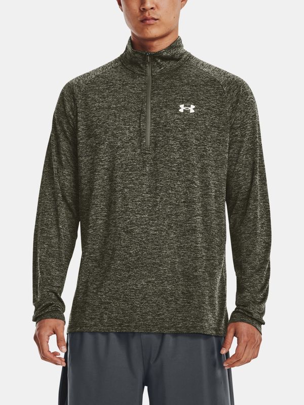 Under Armour Under Armour T-Shirt UA Tech 2.0 1/2 Zip-GRN - Men