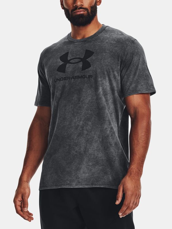 Under Armour Under Armour T-Shirt UA WASH TONAL SPORTSTYLE SS-BLK - Men