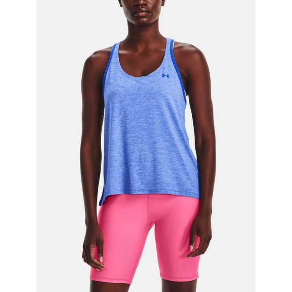 Under Armour Under Armour Tank Top UA Knockout Mesh Back Tank-BLU - Women