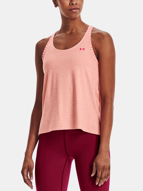 Under Armour Under Armour Tank Top UA Knockout Mesh Back Tank-PNK - Women