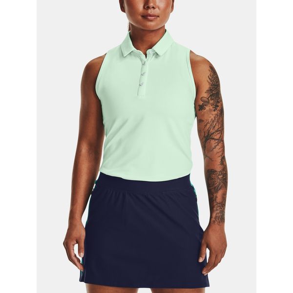 Under Armour Under Armour Tank Top UA Zinger Sleeveless Polo-GRN - Women