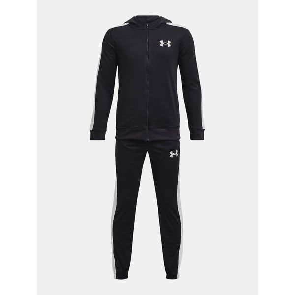 Under Armour Under Armour UA Kit Knit Hooded Track Suit-BLK - Guys