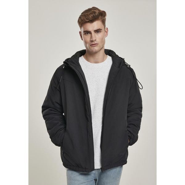 Urban Classics Hooded Easy Jacket Black