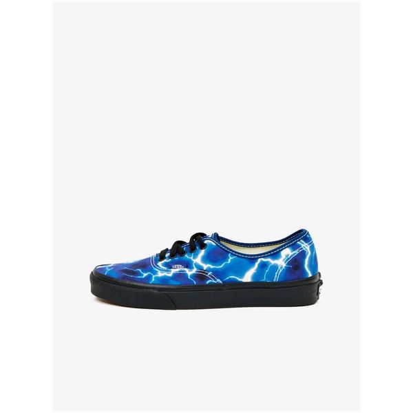 Vans Blue Men's Sneakers with VANS Authentic Motif - Men