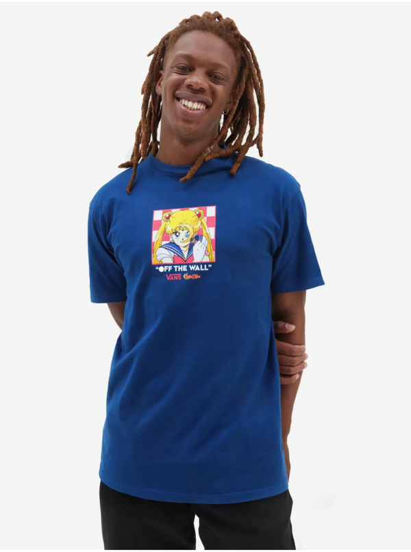 Vans Blue Men's T-Shirt Vans x Sailor Moon - Men's