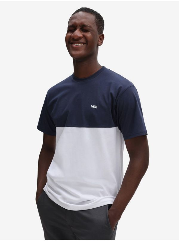 Vans Blue-White Men's T-Shirt VANS - Men