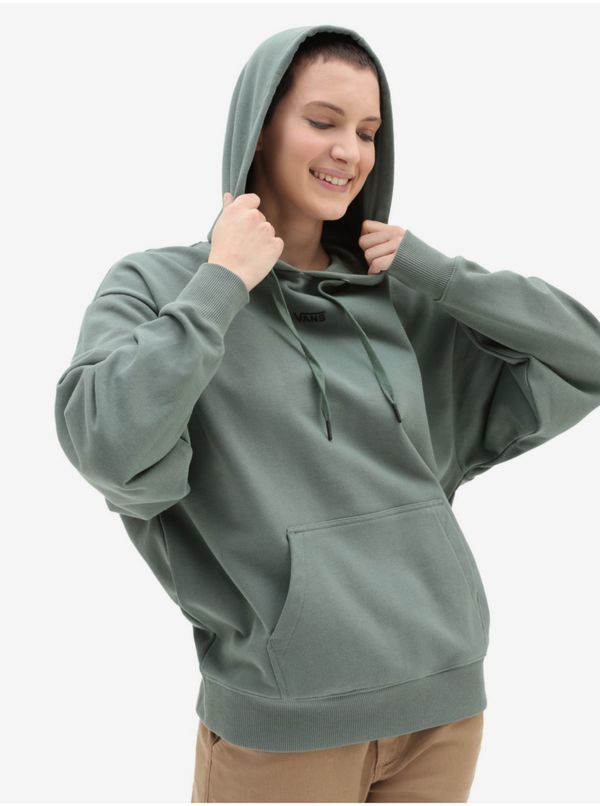 Vans Green Women's Oversize Hoodie VANS Flying - Women