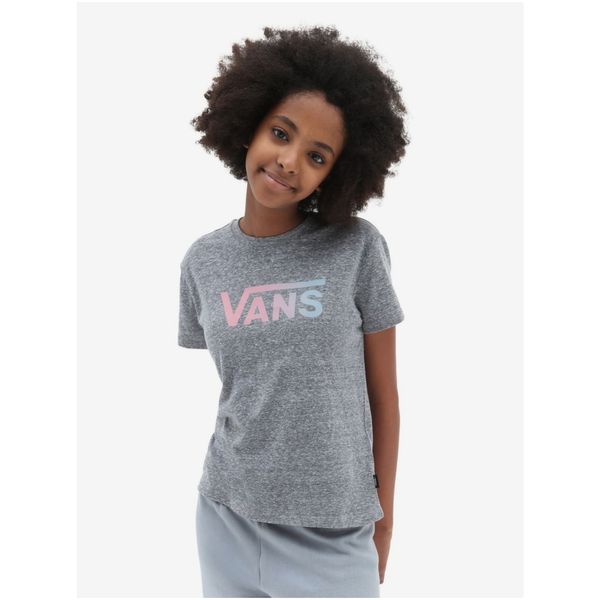 Vans Grey Girl Brindle T-Shirt VANS - Girls