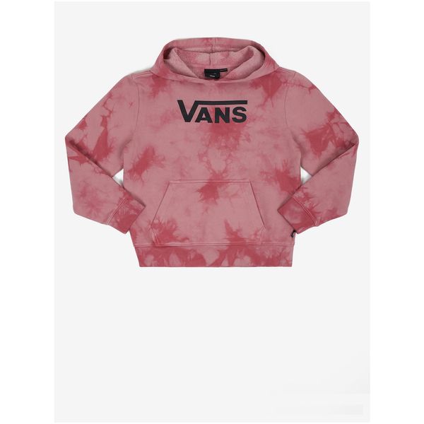 Vans Pink Girls' Batik Hoodie VANS Cloud Wash - Girls