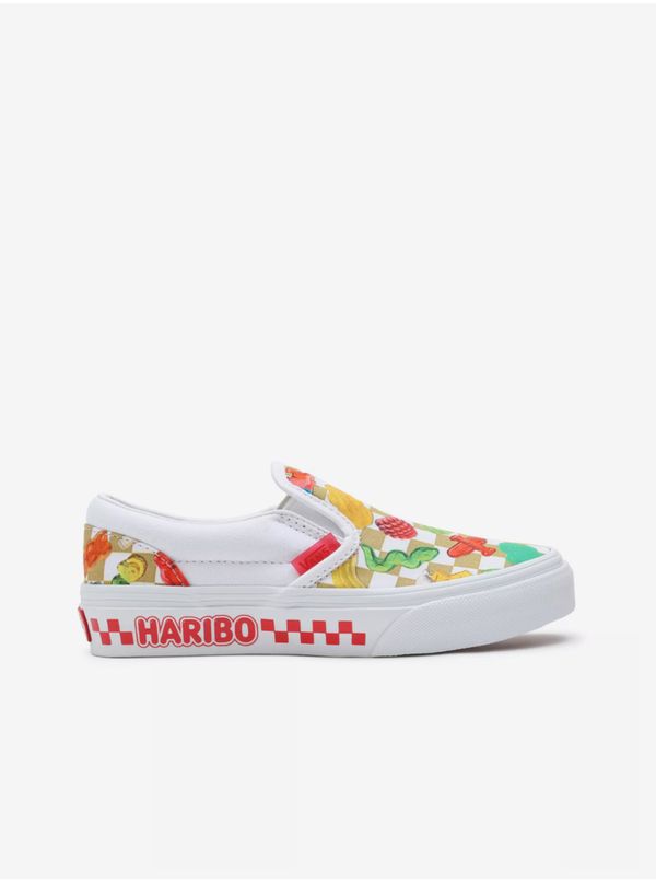 Vans White kids patterned slip on sneakers VANS Haribo - Boys
