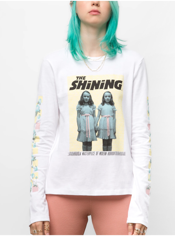 Vans White Women's T-Shirt with PRINT VANS The Shining - Women