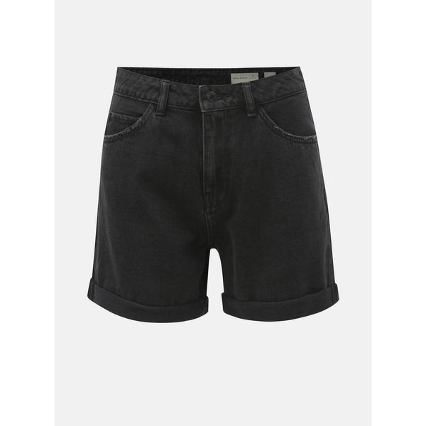 Vero Moda Black denim shorts high waist VERO MODA Nineteen