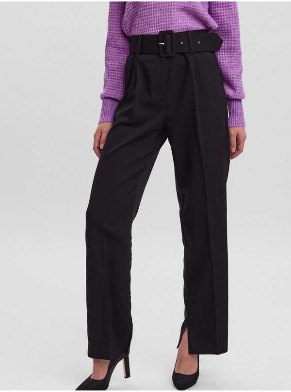 Vero Moda Black trousers VERO MODA Cecilie - Ladies