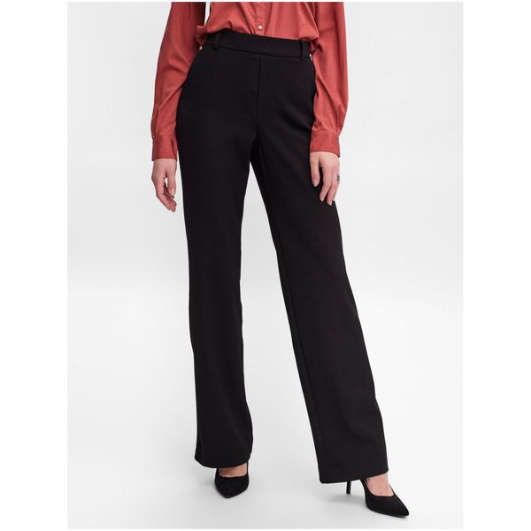 Vero Moda Black wide trousers VERO MODA Maya - Women