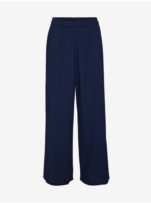 Vero Moda Dark blue wide trousers VERO MODA Line - Women