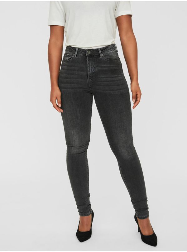 Vero Moda Dark gray womens skinny fit jeans VERO MODA - Women