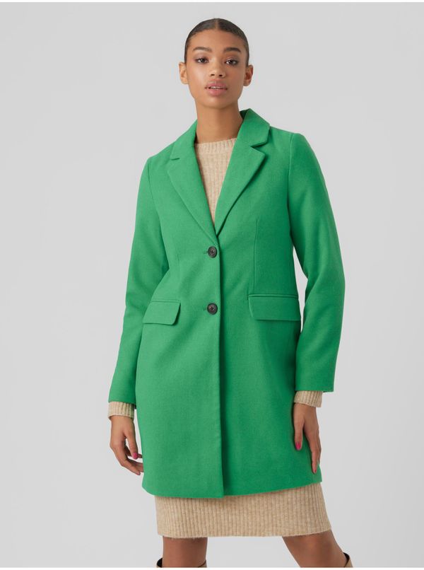 Vero Moda Green Ladies Coat VERO MODA Gianna - Ladies