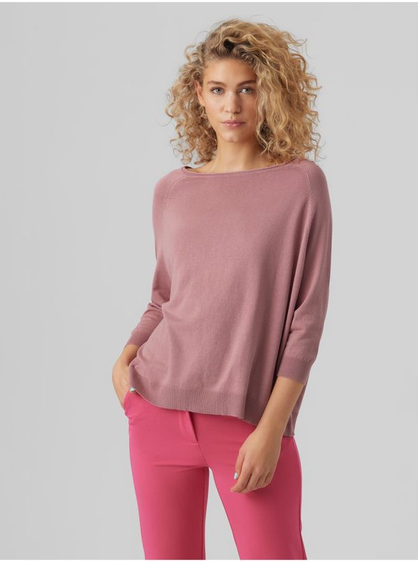 Vero Moda Old pink light sweater VERO MODA Nellie - Women