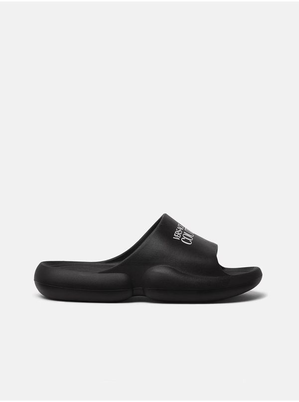 Versace Jeans Couture Black Mens Slippers Versace Jeans Couture Fondo Tago - Men
