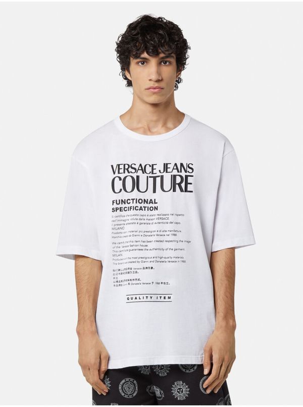 Versace Jeans Couture White Men's T-Shirt Versace Jeans Couture - Men's