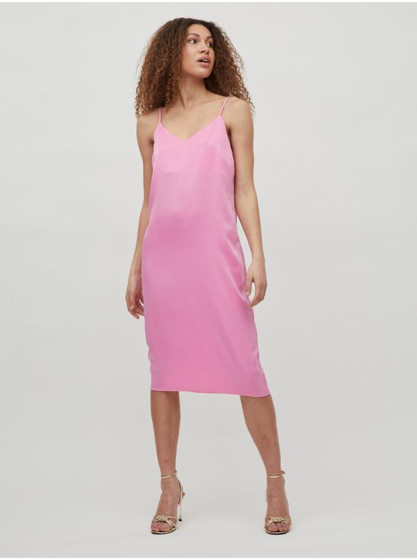 Vila Pink basic dress VILA Amazed - Women