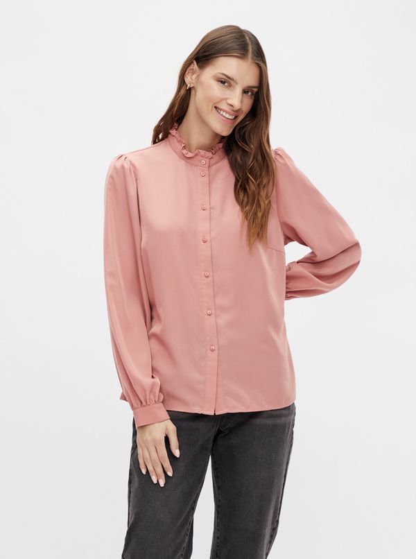 Vila Pink blouse VILA Simple - Women