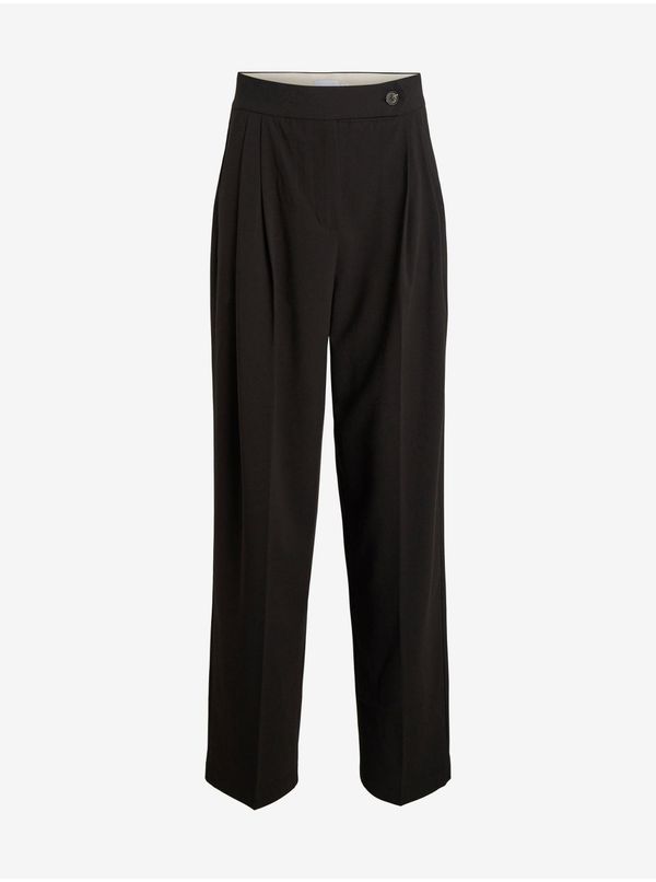 Vila VILA Clory Black Women's Trousers - Women