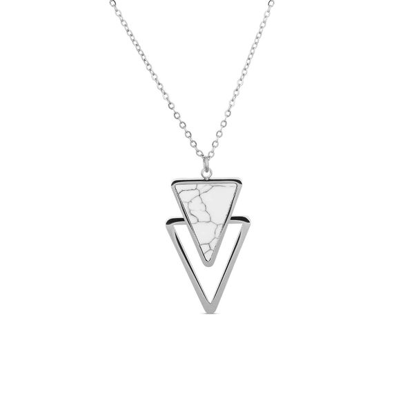 VUCH Silver Plush necklace