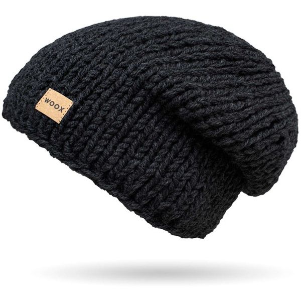 WOOX Čepice WOOX Black Beanie