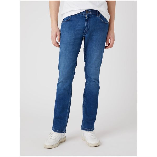 Wrangler Blue Men's Straight Fit Jeans Wrangler - Men's